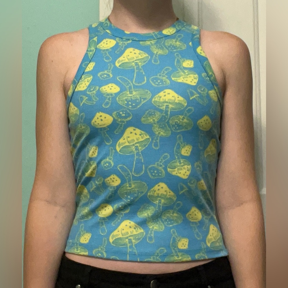 Neon mush tank